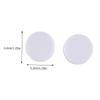 HOODANCOS 100Pcs White Round Baby Rattle Noise Makers Insert Squeakers Plastic Boxes for Playtime view 2