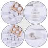 HOODANCOS 100Pcs White Round Baby Rattle Noise Makers Insert Squeakers Plastic Boxes for Playtime view 4