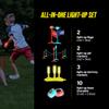 Capture the Flag Glow in the Dark Game Set - Yard Outdoor Games for Kids Ages 8, 10, 11, 12 Old - Fun Lawn Summer Family Game for Boys & Teen Boys,- Birthday Gifts - Camping and Backyard Adventures view 2