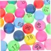 TOYANDONA 60pcs Seamless Number Balls Entertainment Lottery Balls Bright for Parties Games view 4