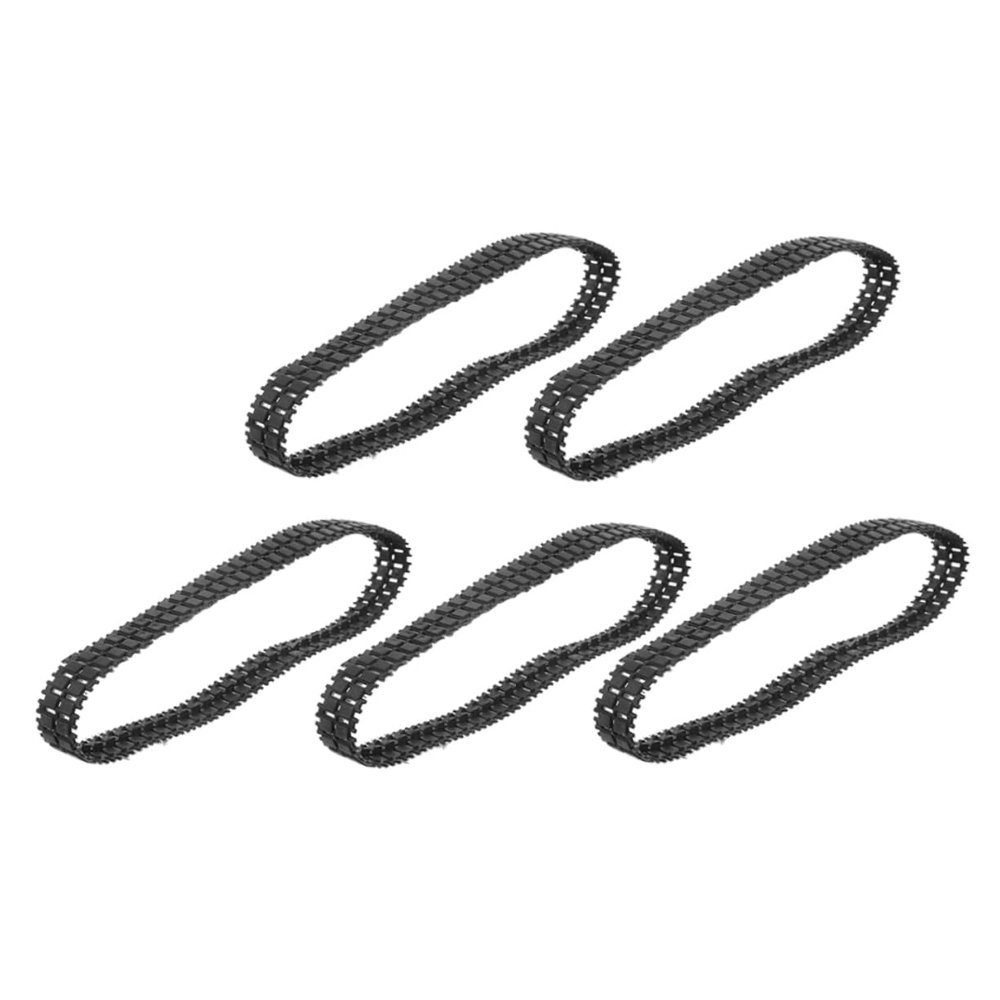 KOMBIUDA DIY Rubber Tank Tracks for Remote Control Models Replacement Tracks for Robot Tanks Compatible Major Brands for DIY Enthusiasts and Hobbyists