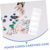 BESPORTBLE 1pc Poker Chip Carrier Poker Chip Holder Multi-use Game Storage Box Case view 4