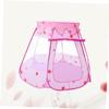 BESPORTBLE Hexagon Game Tent House for Resistant Playhouse Pink for Imaginative Play and Easy Setup for Ages view 4