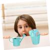 Abaodam 3sets Garden Tool Adorable Simulation Gardening Tools for Boys and Girls Includes Watering Can Shovel and Bucket for Indoor and Outdoor Garden Decorations view 3