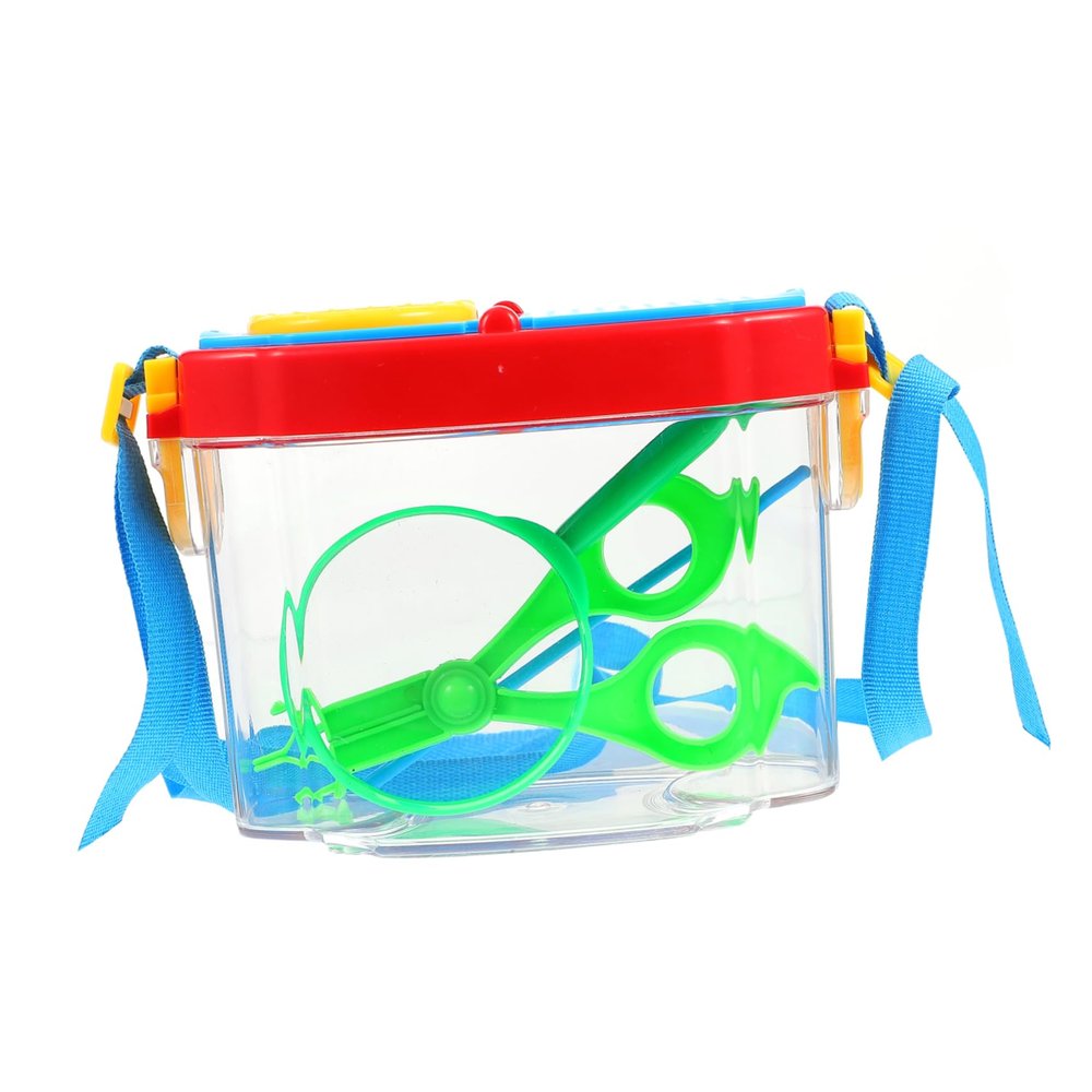 BESPORTBLE 3pcs Outdoor Exploration Box for Portable Insect Collector with Magnifying View for Observing Live Bugs Flowers Leaves and More Enhances Cognitive Skills and Curiosity