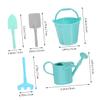 JOINPAYA 3sets Miniature Gardening Tool Landscape Ornament Watering Can Shovel Rake Cute Decor for Boys and Girls Gardening and view 2