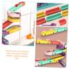 PERSELOSO Montessori Toys Ball Track Toy for Boys and Girls Flexible Race Track for Toddlers Ages view 2