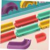 PERSELOSO Montessori Toys Ball Track Toy for Boys and Girls Flexible Race Track for Toddlers Ages view 3