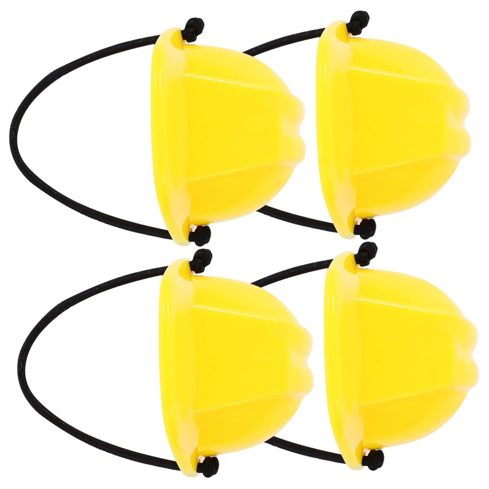 FUNNETOYU 4Pcs Miniature Dolls Safety Helmets Fun Mini Construction Hats for Dolls Hard Hats for and DIY Projects Creative Dollhouse Accessories