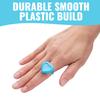 1" x 1" Bulk 144 Pc. Valentine's Day Heart-Shaped Plastic Rings view 2