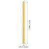 VOSAREA 50pcs Colorful Wooden Rhythm Sticks Set for Safe Natural Musical Instruments Design for Classroom Activities Boys view 2