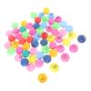 OHPHCALL 60Pcs Seamless Number Balls for Party Supplies Games Raffles Bright Plastic Balls Printed for Entertainment Events and Game view 1