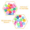 OHPHCALL 60Pcs Seamless Number Balls for Party Supplies Games Raffles Bright Plastic Balls Printed for Entertainment Events and Game view 4