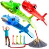Ninja Blast Dinosaur Toy Rocket Launcher for Kids Toys for Kids 3-5 5-7 4-6 - Outdoor Toys for Kid Ages 4-8 - 3 4 Year Old Boy Birthday Gift - Gifts for Boys Age 3 4 5 6 Years Toy for Toddlers view 1