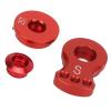 25T Aluminum Alloy Servo Arm for 1/10 RC Car, Steering Arm with Unloading, Installation, Compact and Lightweight, and Oxidation, Improved (Red) view 2