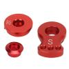 25T Aluminum Alloy Servo Arm for 1/10 RC Car, Steering Arm with Unloading, Installation, Compact and Lightweight, and Oxidation, Improved (Red) view 3
