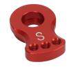 25T Aluminum Alloy Servo Arm for 1/10 RC Car, Steering Arm with Unloading, Installation, Compact and Lightweight, and Oxidation, Improved (Red) view 4