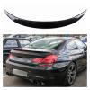 Carbon Fiber Rear Spoiler Trunk Wing Compatible for BMW 6 Series F06 4Door Cran Coupe M6&F13 2Door Coupe M6 M6 Style 2012-2023(FRP Glossy Black) view 3