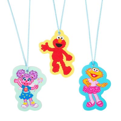 2" Sesame Street Character Necklaces with Breakaway Clasp - 12 Pc.