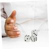 BESPORTBLE 1set Glow The Dark Luminous Round Corner Dice for Parties Ktv and Bars Creative Gaming Accessories for Fun Gatherings and Joyful Experiences 20pcs view 3