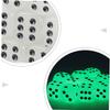 BESPORTBLE 1set Glow The Dark Luminous Round Corner Dice for Parties Ktv and Bars Creative Gaming Accessories for Fun Gatherings and Joyful Experiences 20pcs view 4