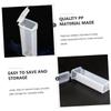 ABOOFAN 50pcs Glass Slide Storage Box Pathological Slide Holder Lid Sturdy for Laboratory Use view 3