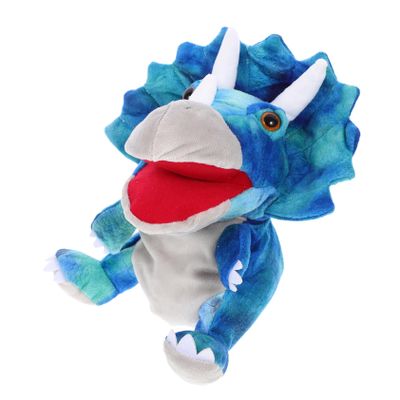 BESPORTBLE Interactive Plush Dinosaur Hand Puppet for Funny Storytelling to Enhance and Communication Skills Safe and for Parent Playtime