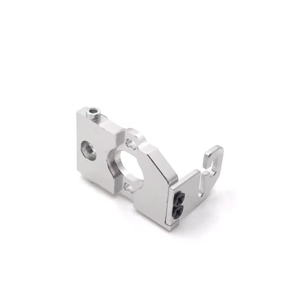 RC Car Accessories for WLtoys 284131 K969 K979 K989 K999 P929 P939 1/28 Metal Upgrade Motor Mount RC Car Parts Accessories Replacement Use(Silver)