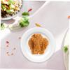 Abaodam 3Pcs Realistic Simulated Chicken Leg Decoration Model Lifelike Fake Chicken Drumstick for Photography Prop Display and Teaching Use Material High Detail view 2