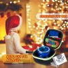 MAGICYOYO Crystal Yoyo K3 Aurora-p, Responsive Yo-yo for Kids 8-12, Pro Finger Spin Trick Yo Yo for Advanced, with Unresponsive Bearing with 12 Strings + Square Storage Bag (Dark Green) view 2