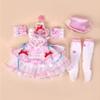 QGYDYH 1/4 BJD Doll Clothes Ball Jointed Dolls Clothes Handmade Fashions Dress (G) view 2