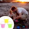 BESPORTBLE 3pcs Fishing Toy Bucket Mini Bucket Toy for Boys and Girls Plastic Boys and Girls view 3