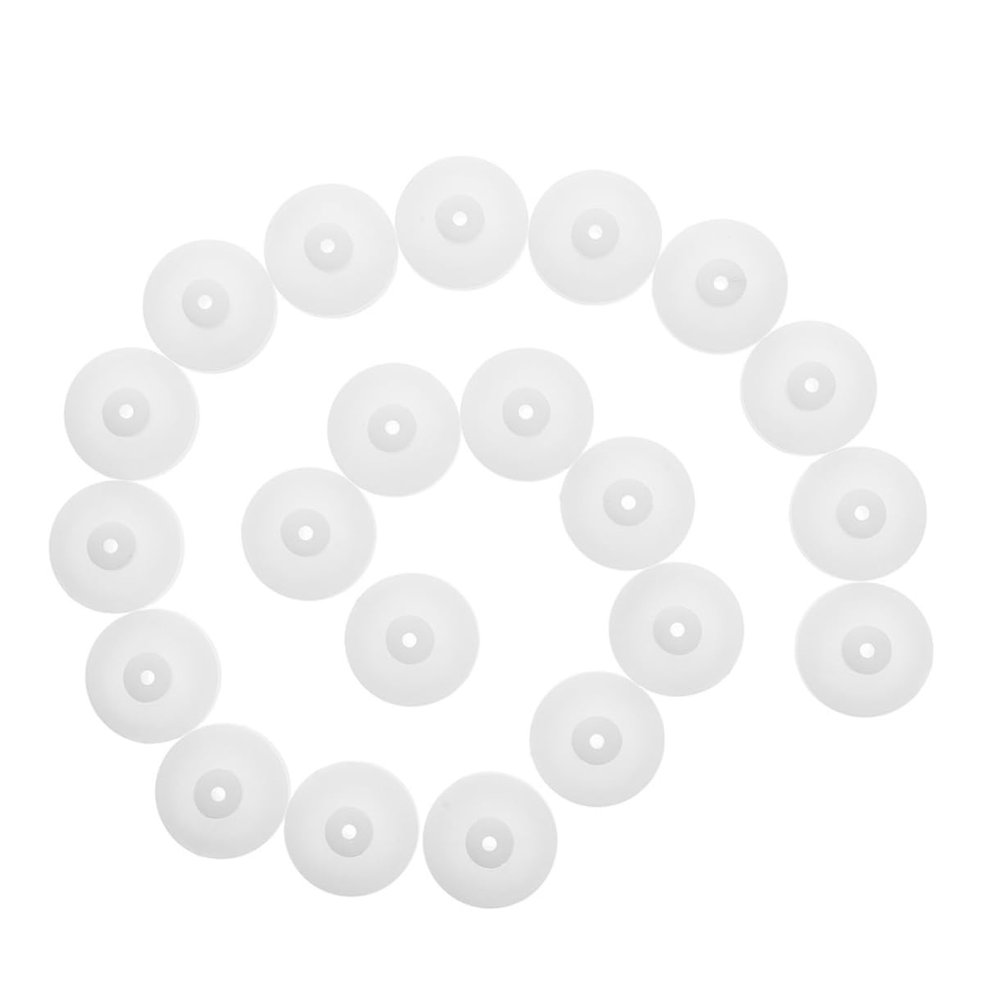 CHICAMPERA 40pcs Plastic Belt Pulley for Dual Gears for Rc Cars and Airplanes Stable Speed Reduction and High Wear Resistance