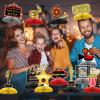 12 Pieces Movie Night Party Decorations Movie Birthday Honeycomb Centerpiece, Party Supplies Decor Microphone Ticket Table Decoration for Theater Birthday Women Men The Kids' Boys Girls view 2
