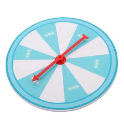 1Pc Portable Prize Wheel Hanging Draw Machine for Fundraisers Parties Events Compact Design DIY Game Wheel for Classroom Carnival Holiday Activities