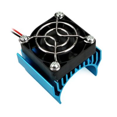Electric Motor Heat Sink Engine Motor Heatsink Motor Heatsink with 5v Cooling Fan for 540 550 3650 Size Motor