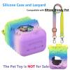 JCHPINE Silicone Cover Case for Bitzee Disney Interactive Digital Pet and Case, Protective Skin Sleeve for Bitzee Disney Virtual Electronic Pets (Rainbow) view 2