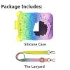 JCHPINE Silicone Cover Case for Bitzee Disney Interactive Digital Pet and Case, Protective Skin Sleeve for Bitzee Disney Virtual Electronic Pets (Rainbow) view 3