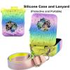 JCHPINE Silicone Cover Case for Bitzee Disney Interactive Digital Pet and Case, Protective Skin Sleeve for Bitzee Disney Virtual Electronic Pets (Rainbow) view 4