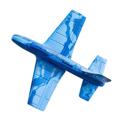 BESPORTBLE Colorful Camouflage Throwing Aircraft Toy for Boys and Girls Fake Plane for Outdoor Fun and Cognitive Bonding Activities Random Color