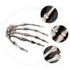 Abaodam 1 Pair Skeleton Hand Bone Decorations Scary Plastic Hands for Halloween Pranks Durable Creepy Design for Parties and Festive Atmosphere view 2