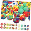 FOYTOKI 50Pcs Bouncy Balls Eva Throwing Balls for Indoor Play for Parties Relief and Fun Activities Great for and High Relief view 1