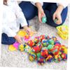 FOYTOKI 50Pcs Bouncy Balls Eva Throwing Balls for Indoor Play for Parties Relief and Fun Activities Great for and High Relief view 3