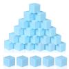 COZYTRAUM 48-Pack 5 Inch Foam Cubes, Soft Play Pit Fillers for Indoor Games, Trampoline & Rock Climbing Mats - Light Blue view 1