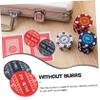 ERINGOGO 2Pcs Ceramic Poker Dealer Button Blind Markers Novelty Poker Chips for Card Games for Tournaments and Serious Players view 4