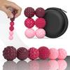 FZChenrry Magnetic Fidget Balls Toys, Silicone Sensory Stress Relief Toy for Adults,Teens with Autism, Anxiety, ADHD, Fidget Magnets & Magnetic Toy Fun Gift view 1