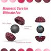 FZChenrry Magnetic Fidget Balls Toys, Silicone Sensory Stress Relief Toy for Adults,Teens with Autism, Anxiety, ADHD, Fidget Magnets & Magnetic Toy Fun Gift view 3