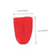 Abaodam 6pcs Artificial Tongue Props Lifelike Fake Tongue for Pranks Material for Halloween and April Fool for Mouth Use Random Color view 2