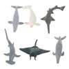 Abaodam 6PCS Animal Model Realistic Sea Life for Educational Ocean Creatures for Imaginative Play and Home Decoration view 1