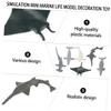 Abaodam 6PCS Animal Model Realistic Sea Life for Educational Ocean Creatures for Imaginative Play and Home Decoration view 2